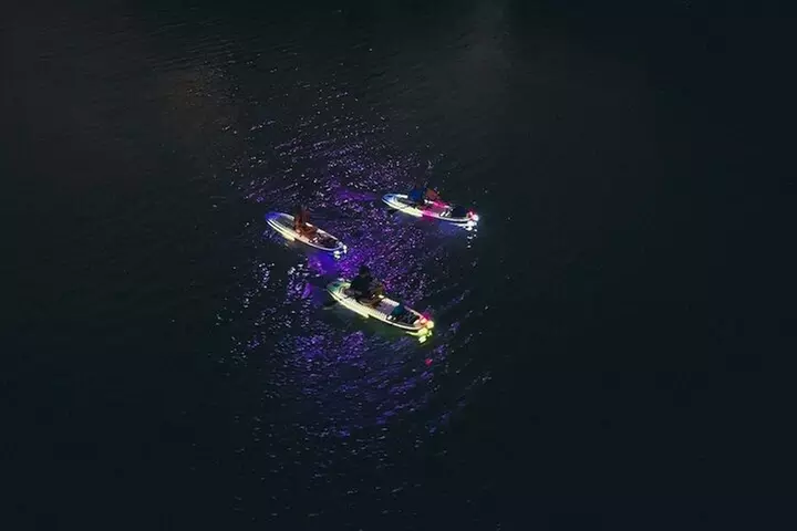 Austin Bat City Glow Paddle Board Experience