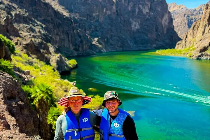 Hoover Dam Kayaking Trip, 6 Hot Springs, 6 Caves, 4 Waterfalls