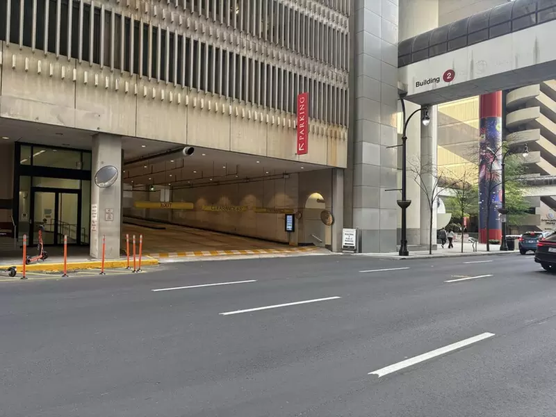 Parking at 230 Ted Turner Dr. Garage