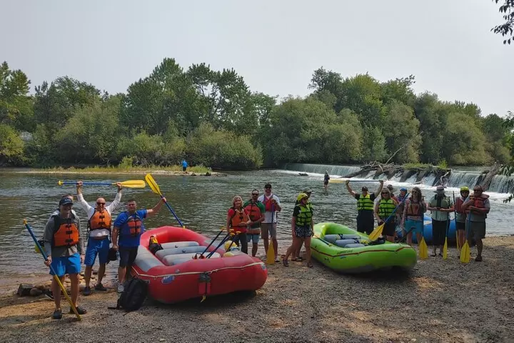 Boise River Guided Rafting, Swimming and Wildlife Tour