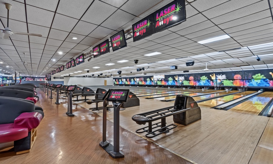 Image 2: $53 For 1 Hour Of Bowling, Shoe Rental, 1 Game Of Laser Tag & $5 Ar...