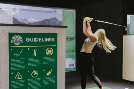 $32.50 For 60 Minutes Simulator Play Up To 4 Players (Reg. $65) - The Golf Bar