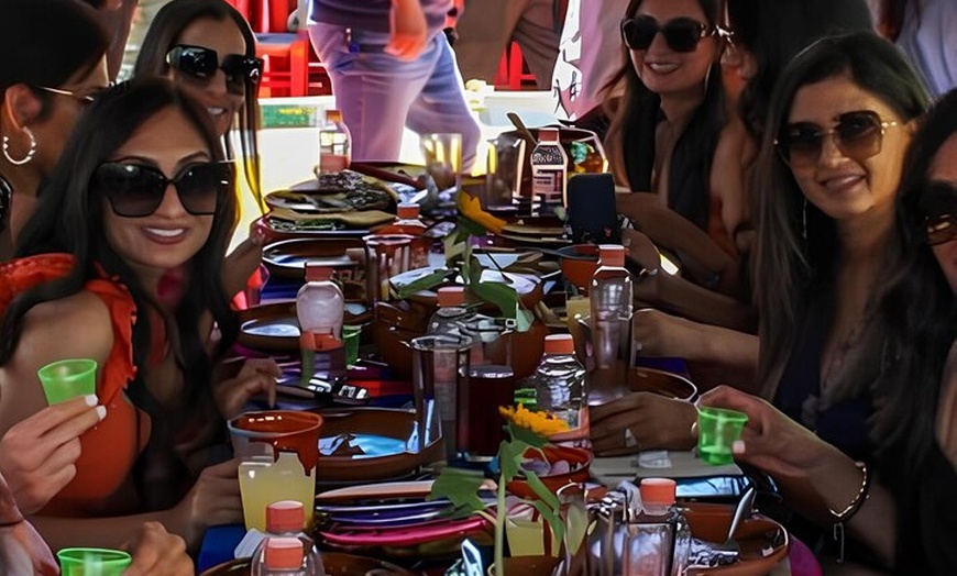 Image 3: Premium Xochimilco Trajinera Boat Tour with Mezcal & Craft Beer
