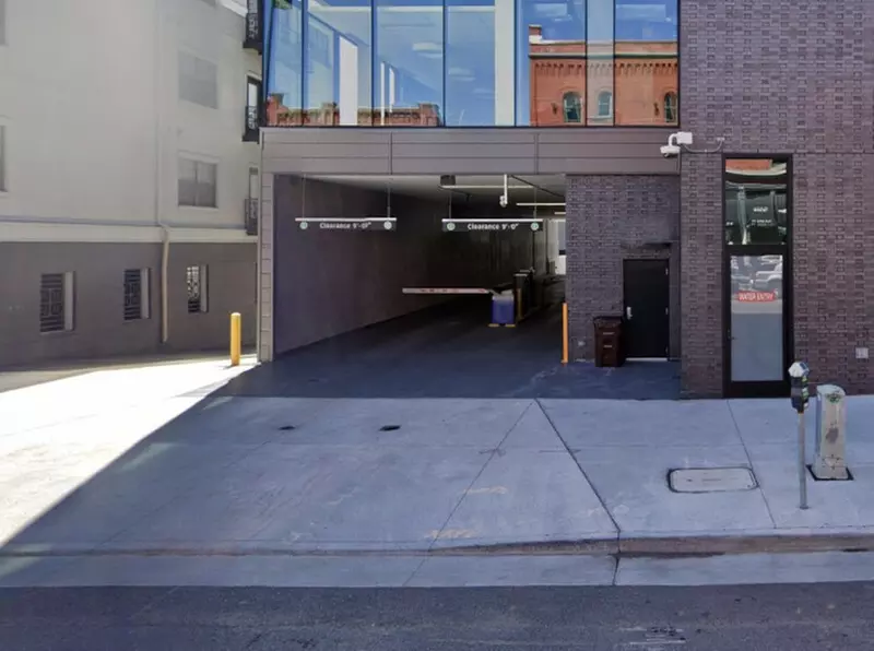 Parking at Platte 15 Garage