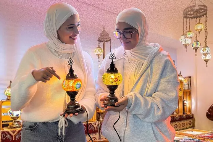 Glass Mosaic Art Workshop, Turkish Tea, Delights at Haghia Sophia