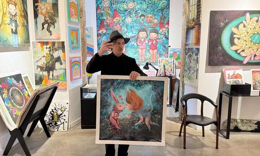 Image 4: Tour de arte callejero y galería contemporáneos de Barcelona