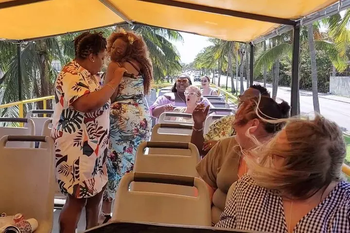 Cancun Party Bus Day Tour Shopping Tequila Tasting and Karaoke