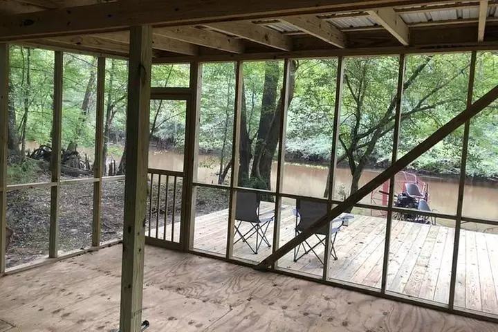 Overnight at Riverside Platform Campsite