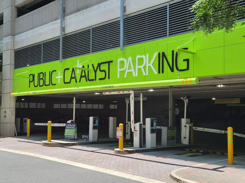 Parking at Catalyst Parking Garage