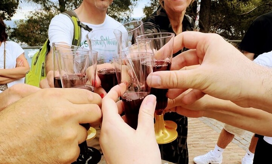 Image 2: Barcelona : Tour mágico de Montjuïc con cata de vinos