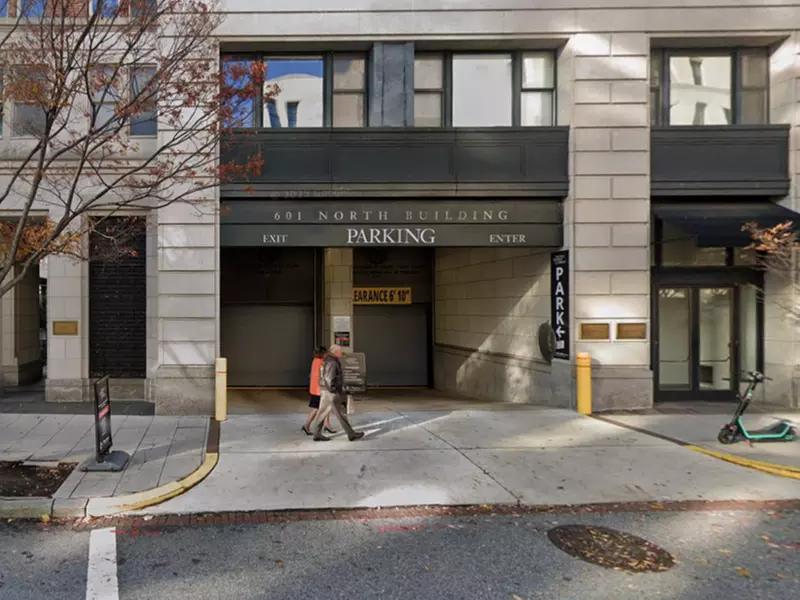 Parking at 601 North Building Garage