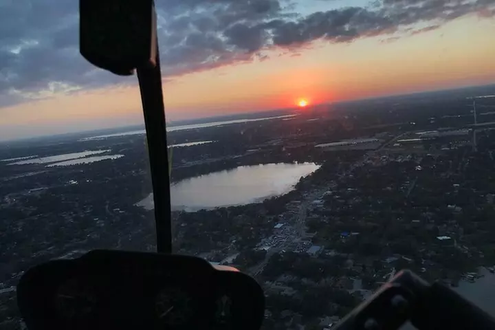 After hours 31 Mile Helicopter Tour Over All The Theme Parks