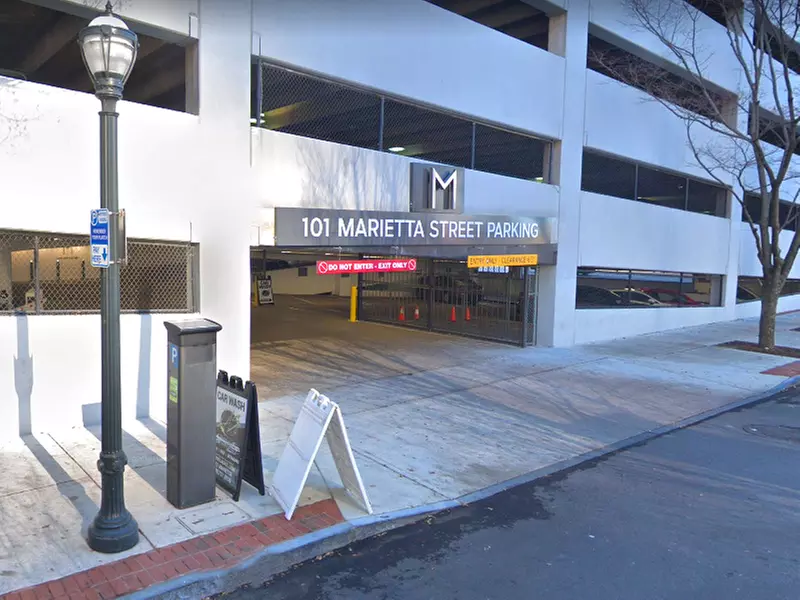 Parking at Centennial Tower Garage