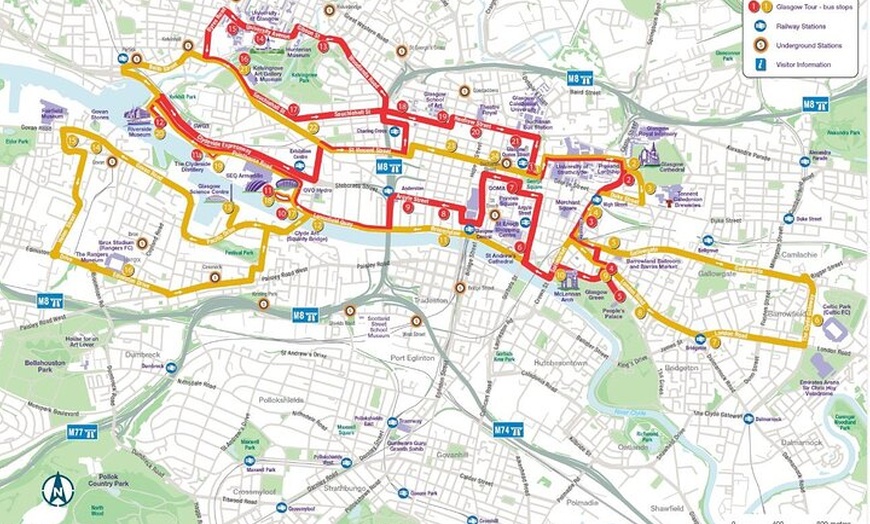 Image 11: City Sightseeing Glasgow Hop-On Hop-Off Bus Tour