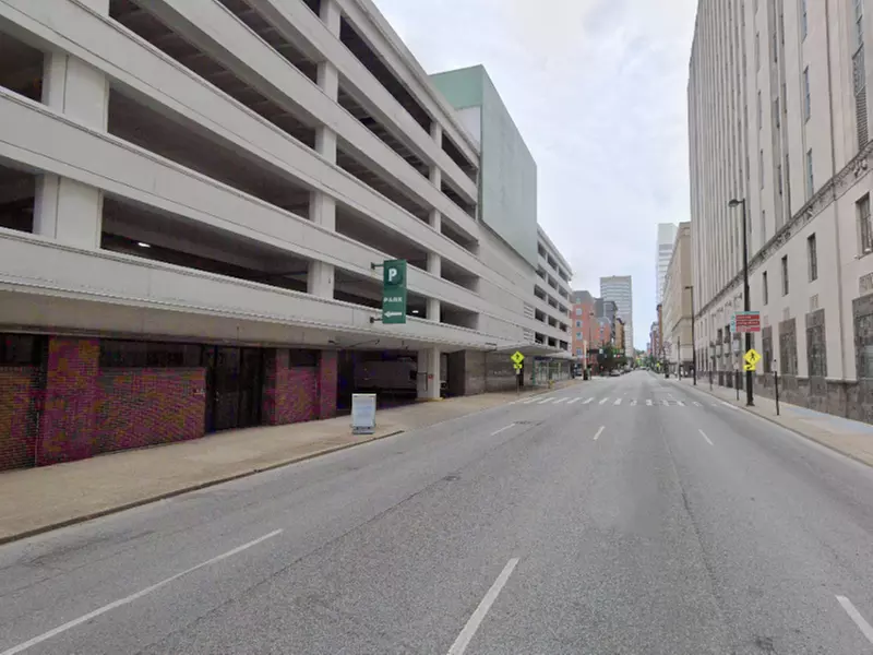 Parking at 222 W. 7th St. Garage