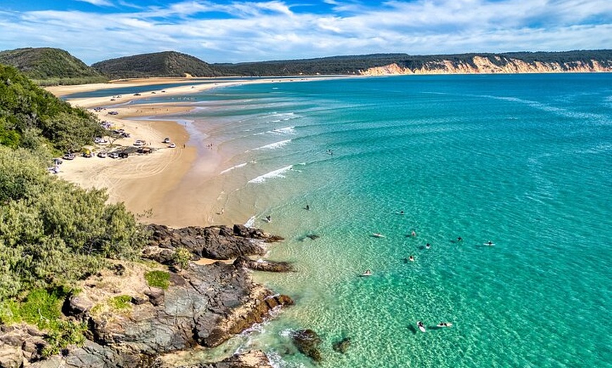 Image 15: Epic Rainbow Beach Dolphin Kayak and 4WD Adventure Tour
