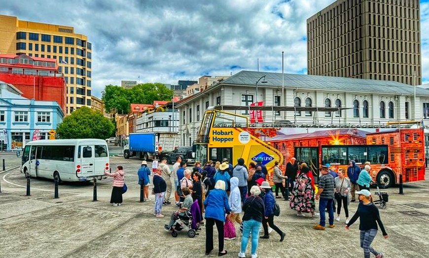 Image 2: Hobart Shore Excursion-Open Top City Explorer Tour 1.30pm