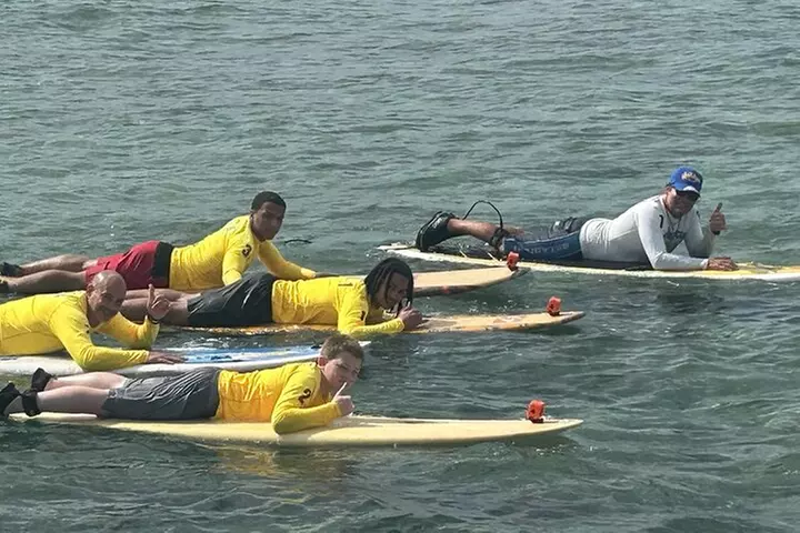 Shared Surfing Lesson In Waikiki with Certified Instructor - Primary Image
