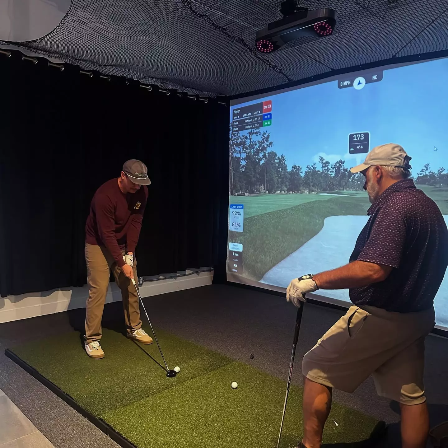 $25 For 1 Hour Of Indoor  Golf  Simulator Session (Reg $50)
