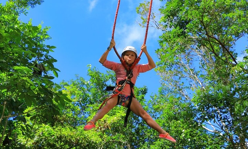 Image 19: ATV Ziplines Aquazip and Bungee Adventure at Cenote