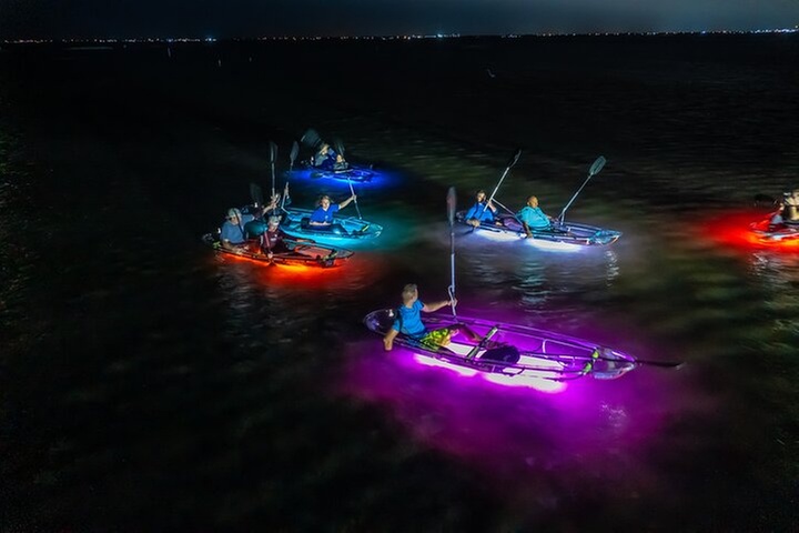 Glowing Kayak Tour Corpus Christi - North Padre Island