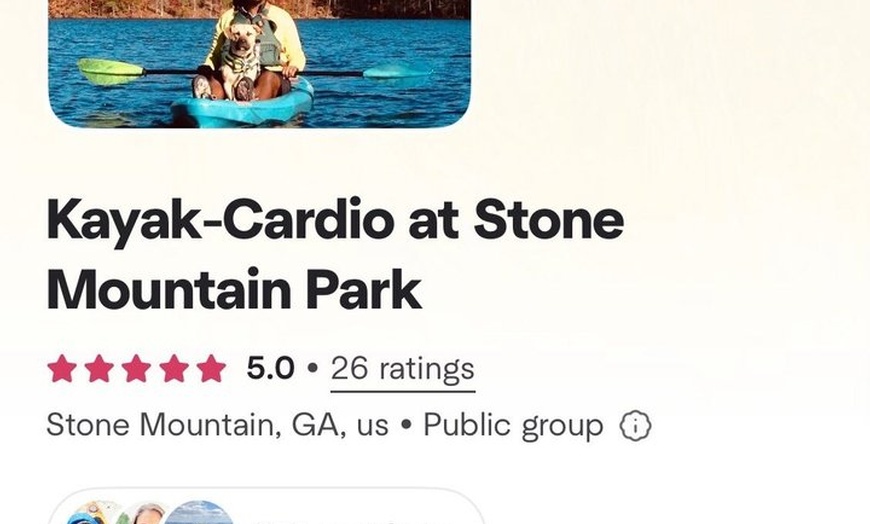 Image 5: Kayak Cardio Outdoor Adventure
