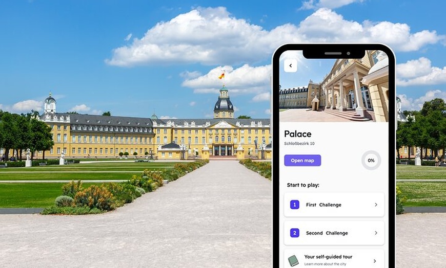 Image 5: Karlsruhe : Stadterkundungsspiel und Stadtrundfahrt auf dem Handy