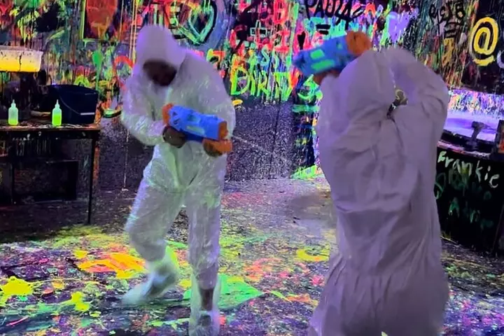 Neon Paint Therapy Experience