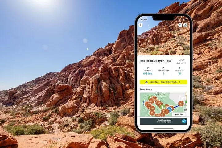 Red Rock Canyon Tour Self-Guided Drive Experience - Primary Image