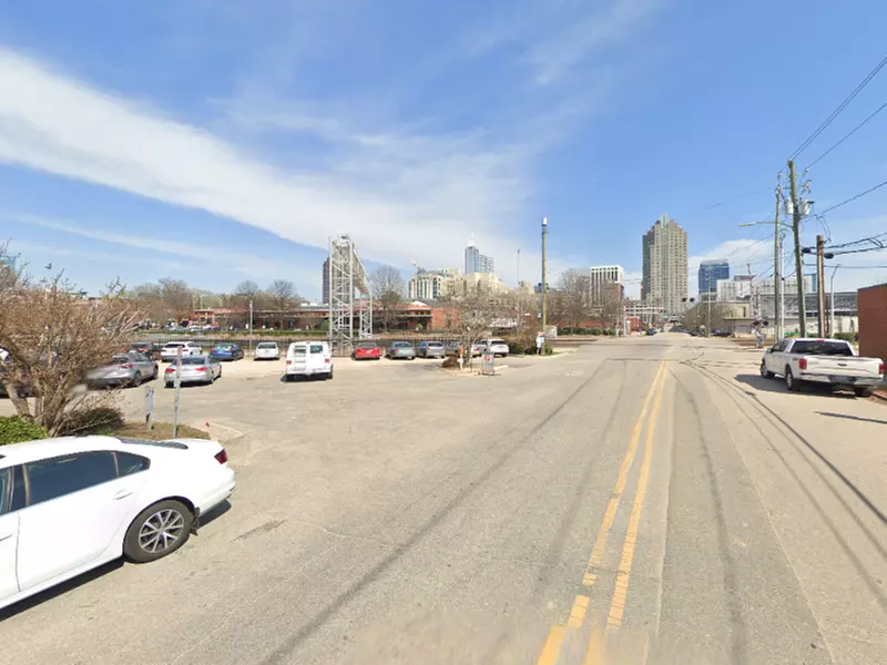 Parking at 320 W. Cabarrus St. Lot