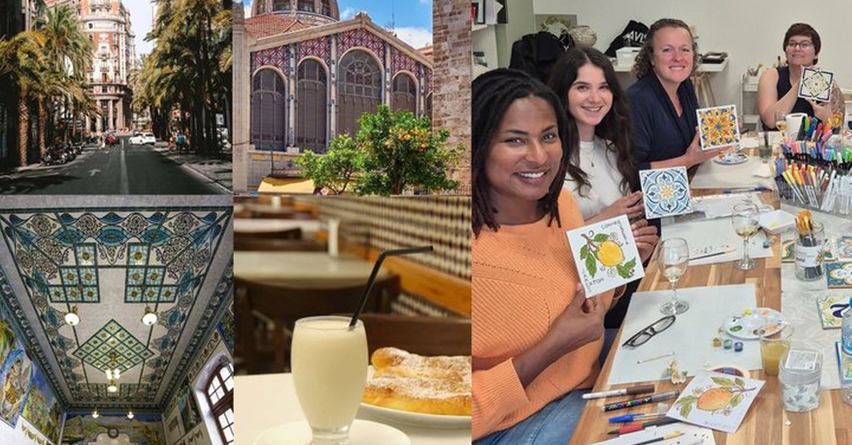 Taller de azulejos artesanales en Valencia