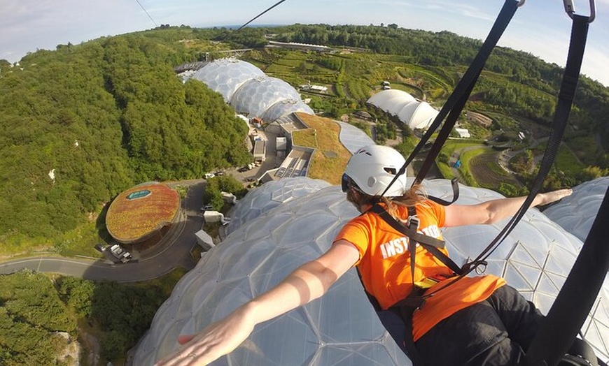 Image 5: England's Fastest Zipline at the Eden Project