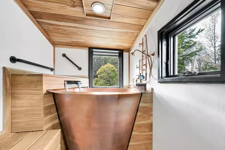 Asheville Spa Escape Salt Sauna, Steam and Copper Soak Experience - Primary Image