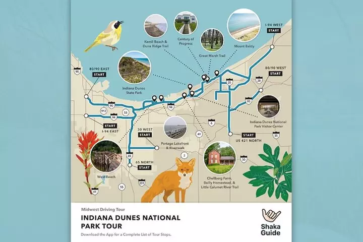Cuyahoga Valley and Indiana Dunes Audio Tour Guide