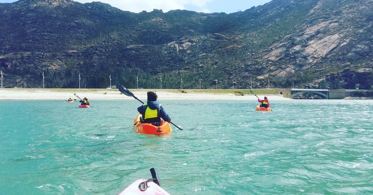 Actividad guiada en kayak a la Cascada de Ézaro, Galicia
