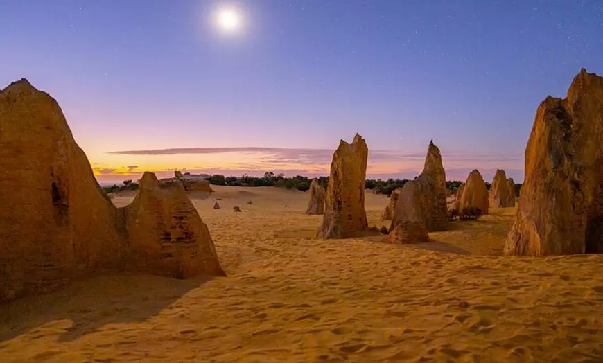 Image 5: Pinnacles Desert Sunset and Stargazing Adventure Tour