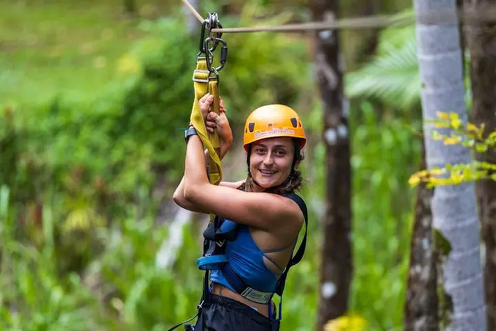 Big Island: 8-Zipline & Suspension Bridge Waterfall Adventure