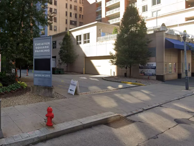 Parking at Theater Square Garage