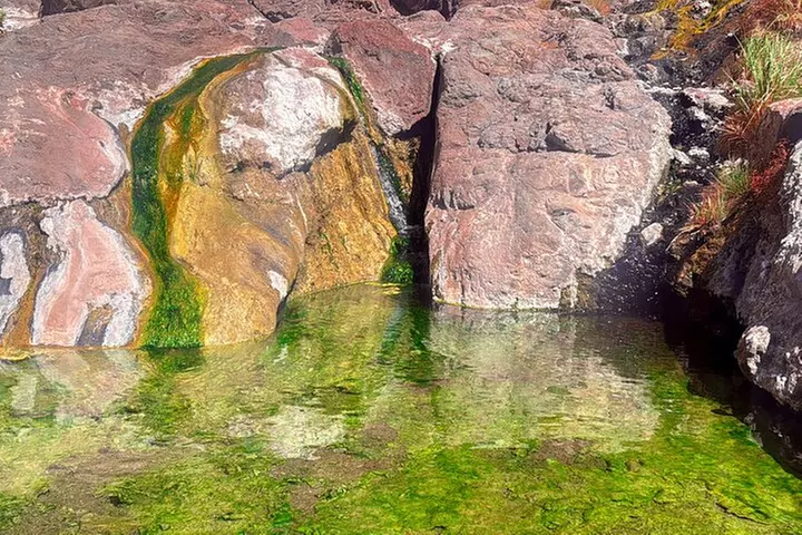 Goldstrike Hot Springs and 124 Degree Magma Heated Waterfall Hike