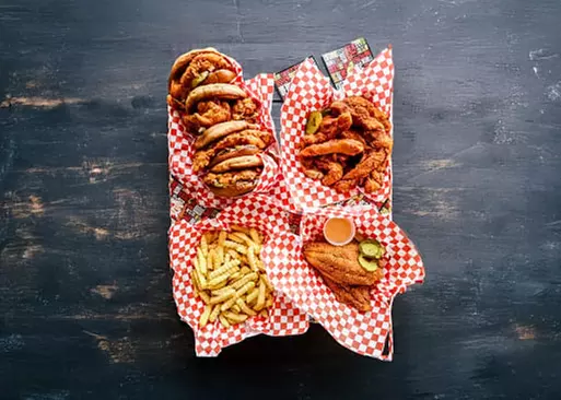 5% Cash Back at 2 Neighbors Hot Chicken