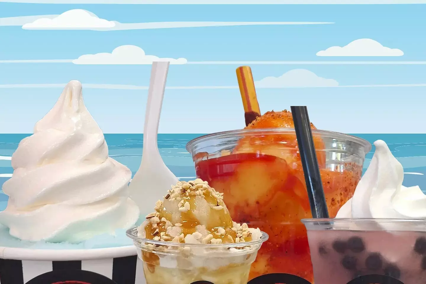 $12.50 For $25 Worth Of Beach Ice & Sweet Treats