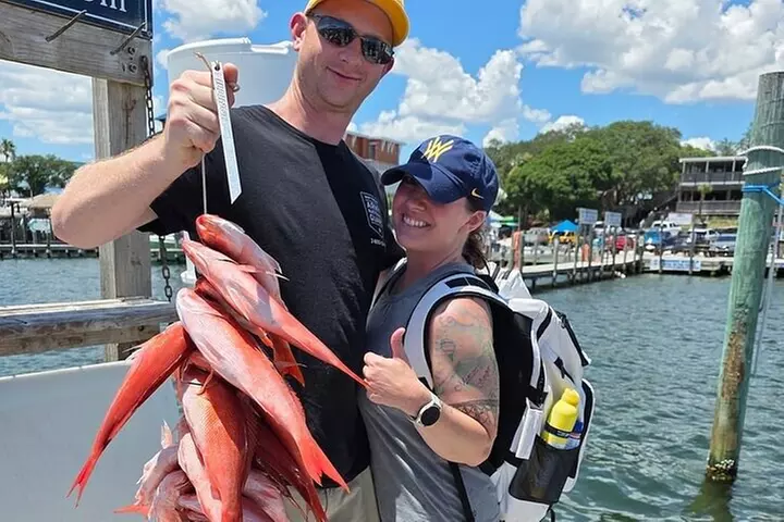 6 Hour Family Friendly Party Boat Fishing in Destin