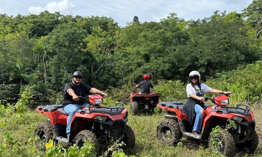 Image 3: Guided ATV Adventure Tour near El Yunque Hacienda 8A
