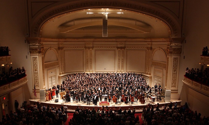 Stern Auditorium / Perelman Stage at Carnegie Hall in - New York, NY ...