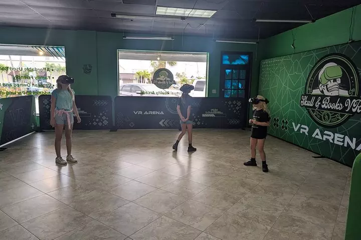 1-Hour Virtual Reality Experience Skull & Books VR - Cocoa Beach