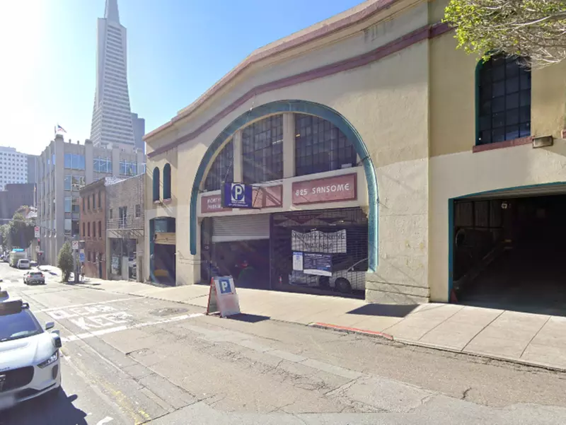 Parking at 825 Sansome St. Garage