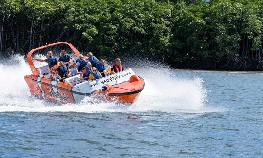 Image 1: Cairns Jet Boat Ride