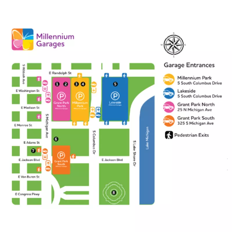 Parking at Millennium Lakeside - Underground Entrance