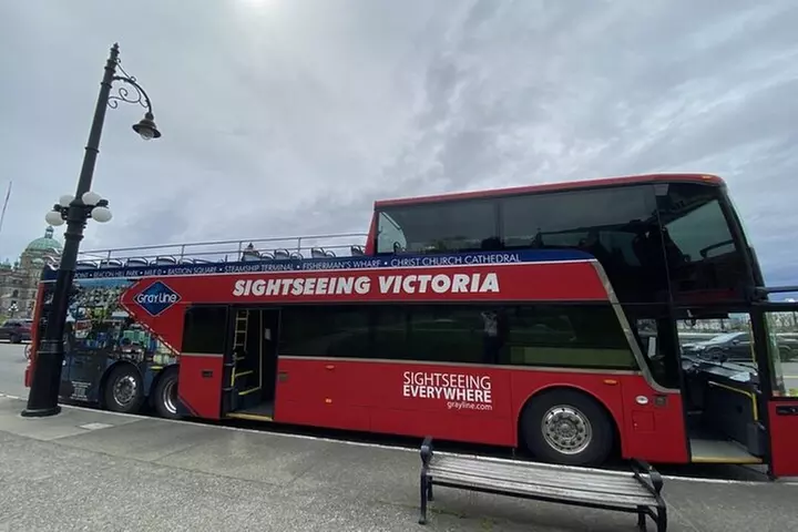 24 Hour Hop-On, Hop-Off Double Decker Victoria City Tour - Second Medium