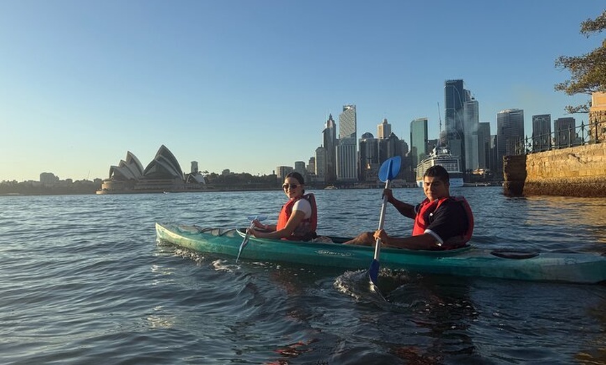 Image 7: Sydney Sunrise Kayak Couples Tour with Opera House Views